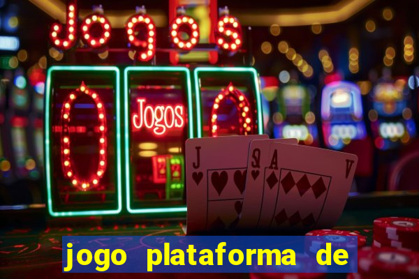 jogo plataforma de 3 reais